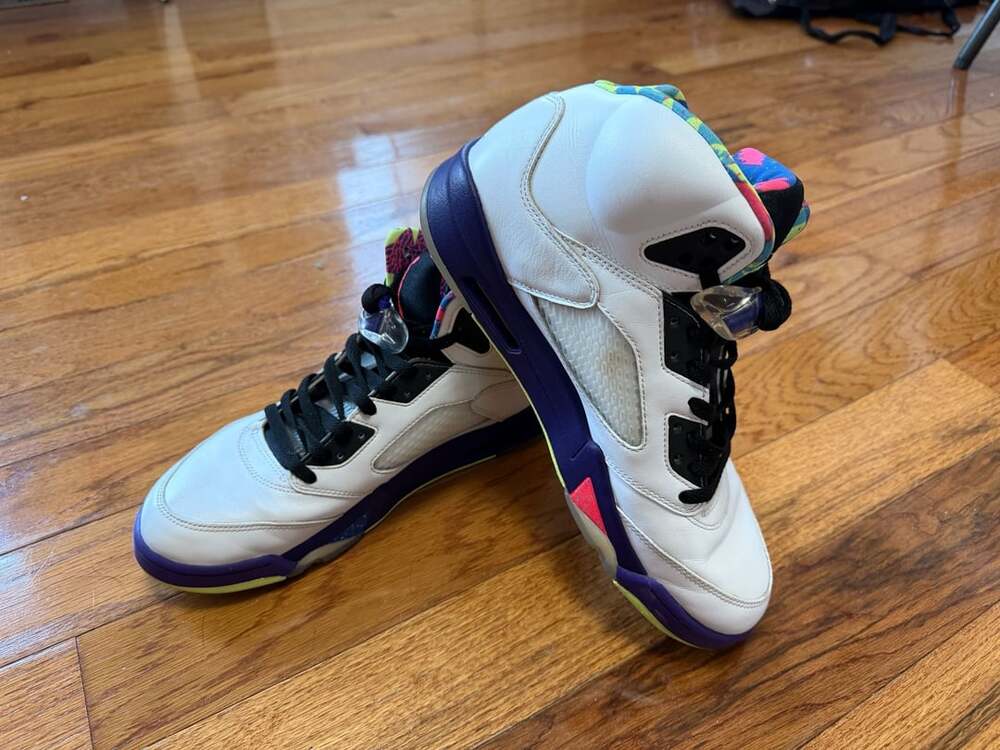 Nike Air Jordan 5 Retro Alternate Bel-Air Sneakers Size 11